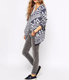 Blue Line Open Front Cardigan - FIREVOGUE