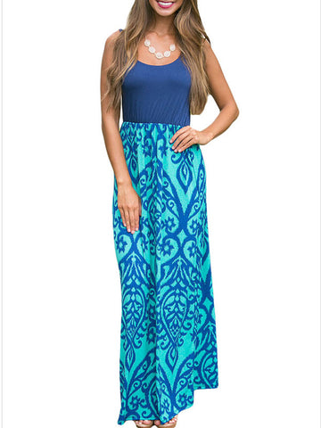 Here Comes the Printed Maxi Dress
