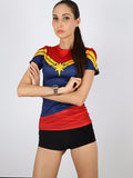 Captain Marvel Tight T-shirt - FIREVOGUE