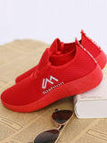Fashion Black&Red Women's Lace-up Shoes