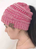 Matter Of Time Empty Top Knitted Hat